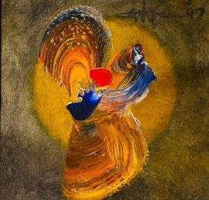 Ismail Gulgee, 12 x 12 Inches