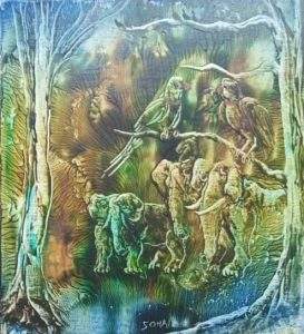 Tassaduq Sohail, 12 x 18 Inches