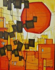 Salman Farooqi, 20 x 16 Inches