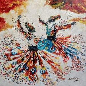 Naushad Alam, 24 x 24 Inches