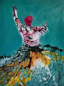 Naushad Alam, 18 x 24 Inches