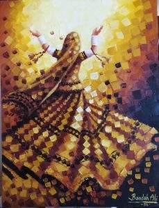 Bandah Alli, 18 x 24 Inches