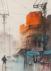 Sarfaraz Musavir, 11 x 15 Inches