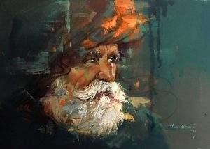 Awais Ahmad, 12 x 18 Inches