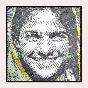 Faiz Supro, 15 x 15 Inches