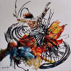 Naushad Alam, 24 x 24 Inches