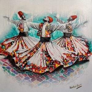 Naushad Alam, 24 x 24 Inches