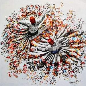 Naushad Alam, 24 x 24 Inches