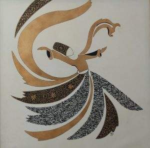 Amir Kamal, 36 x 36 Inches