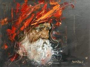 Awais Ahmad, 21 x 15 Inches