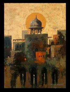 G.N. Qazi, 12 x 16 Inches