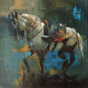 Jan Muhammad, 24 x 24 Inches