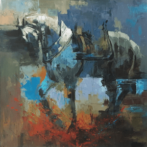 Jan Muhammad, 30 x 30 Inches