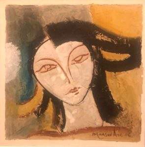 Mansur Aye, 24 x 24 Inches