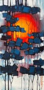 Salman Farooqi, 18 x 36 Inches
