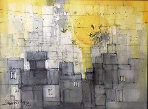Salman Farooqi, 48 x 36 Inches