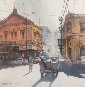 Sarfaraz Musavir, 15 x 15 Inches