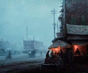 Zulfiqar Ali Zulfi, 30 x 36 Inches