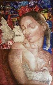 Jamil Naqsh, 30 x 48 Inches
