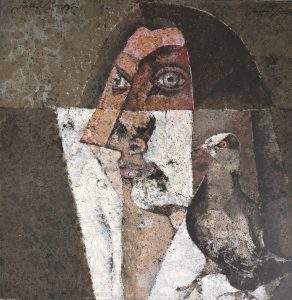Jamil Naqsh, 24 x 24 Inches